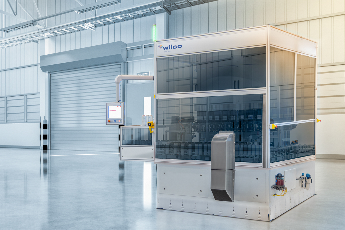WILCO leak tester for aerosol cans AERO